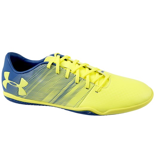 Buty sportowe męskie żółte Under Armour skórzane 