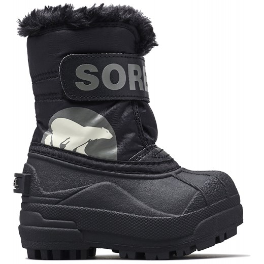Sorel Dziecięce buty zimowe SNOW COMMANDER 26 czarny, BEZPŁATNY ODBIÓR: WROCŁAW!