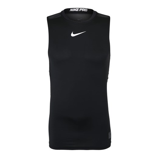 Czarna koszulka sportowa Nike gładka 