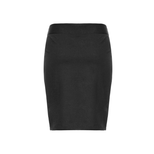 Miękka dresowa spódnica w kolorze czerni   60 Modne Duże Rozmiary
