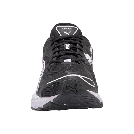 Buty sportowe damskie czarne Puma dla biegaczy młodzieżowe bez wzorów 