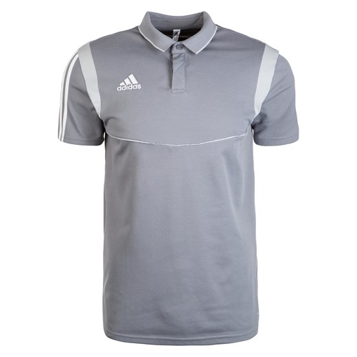 Koszulka sportowa Adidas Performance bez wzorów bawełniana 