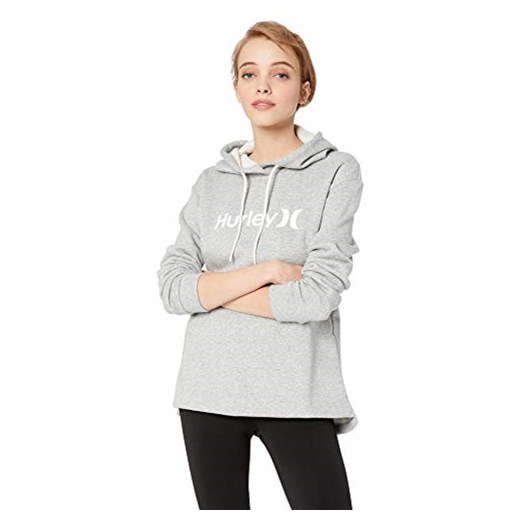 Szara bluza damska Hurley krótka