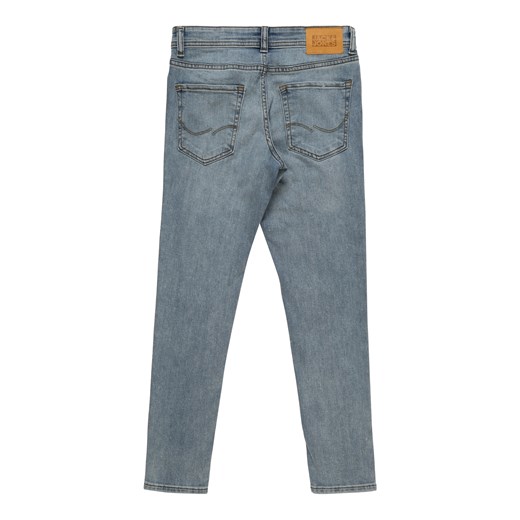 Spodnie chłopięce niebieskie Jack & Jones Junior z jeansu 