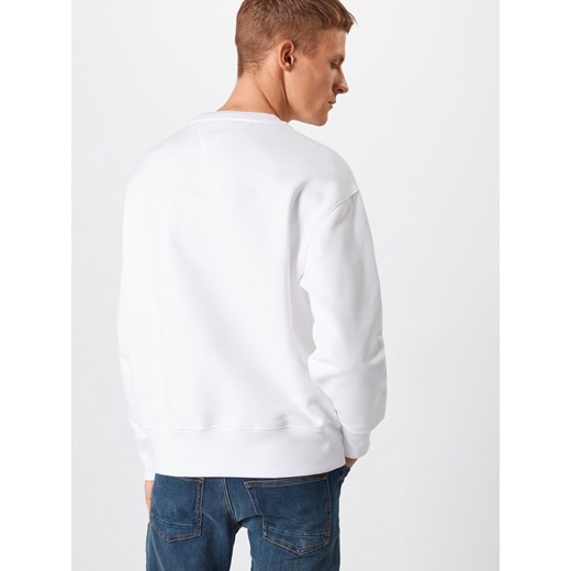 Biała bluza męska Tommy Jeans bawełniana 