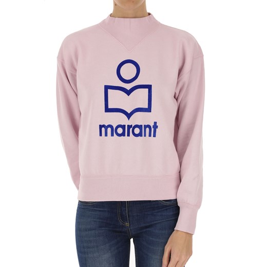 Bluza damska Isabel Marant różowa jesienna
