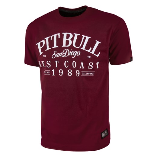 T-shirt męski Pit Bull z krótkim rękawem na wiosnę 