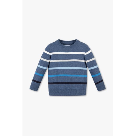 Sweter chłopięcy Palomino niebieski na zimę 