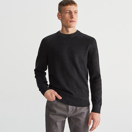 Sweter męski czarny Reserved 