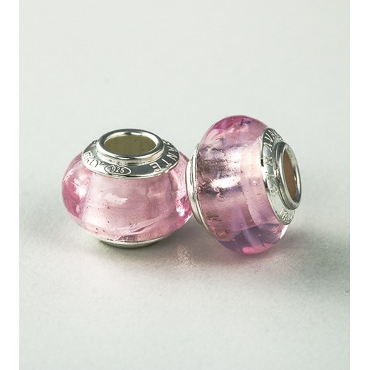 Charms Różowa Słodycz - koralik modułowy ze szkła Murano