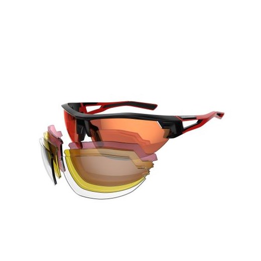 Okulary na rower XC 100 + 4 pary wymiennych szkieł