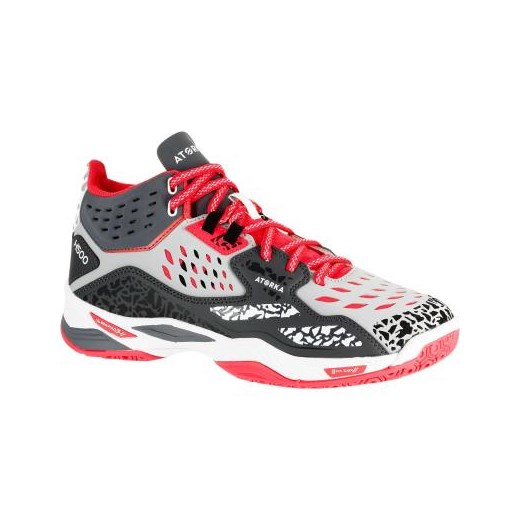 BUTY H500 MID szaro-różowe