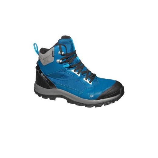Buty turystyczne zimowe SH520 x-warm mid męskie niebieskie