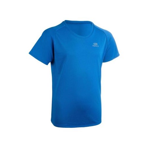 Koszulka lekkoatletyczna dla dzieci do personalizacji niebieska