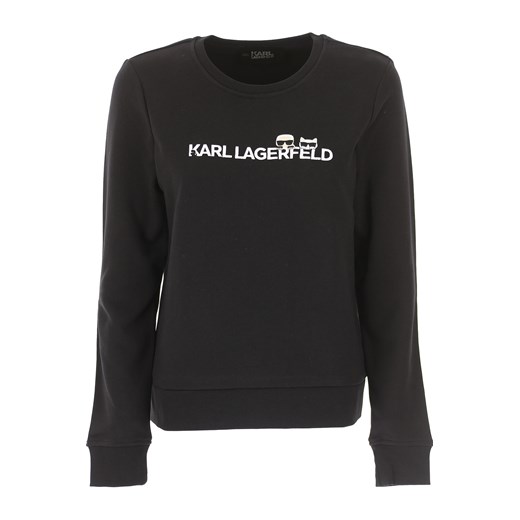 Bluza damska Karl Lagerfeld czarna krótka 