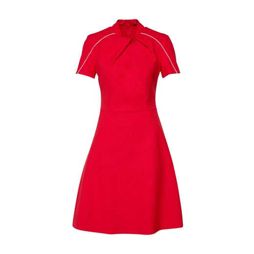 Sukienka Hugo Boss czerwona z krótkim rękawem 