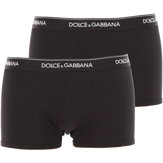 Dolce & Gabbana Męska Bielizna Nocna, 2 Pack, Czarny, Bawełna, 2019, 3 5 Dolce & Gabbana  3 RAFFAELLO NETWORK