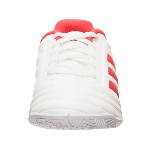 Białe buty sportowe dziecięce Adidas Performance sznurowane 