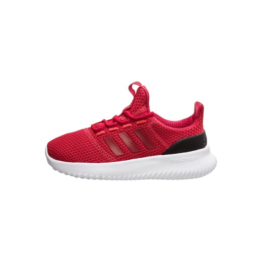 Adidas Originals buty sportowe dziecięce bez wzorów czerwone sznurowane 