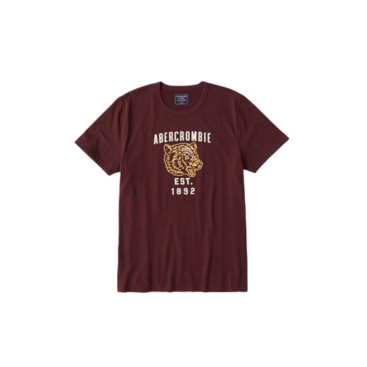 T-shirt męski Abercrombie & Fitch z krótkimi rękawami 