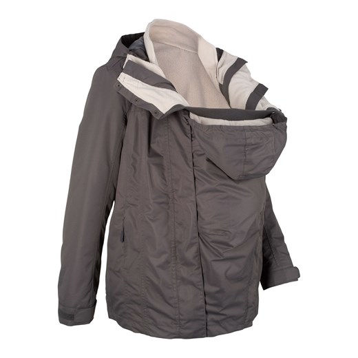 Kurtka ciążowa BPC Collection polarowa w Domodi zalando kurtki dla ciężarnych