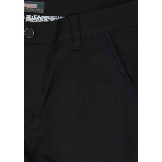 Spodnie męskie w dużych rozmiarach, czarne TA81-4   43 merits.pl