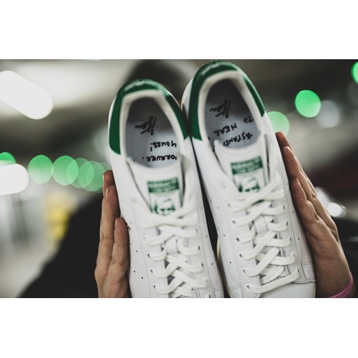 Buty sportowe męskie Adidas Originals na wiosnę białe z gumy 