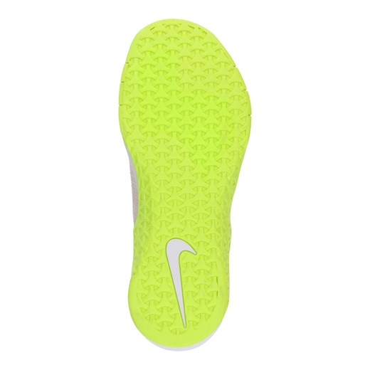Buty sportowe damskie beżowe Nike do biegania gładkie sznurowane płaskie 