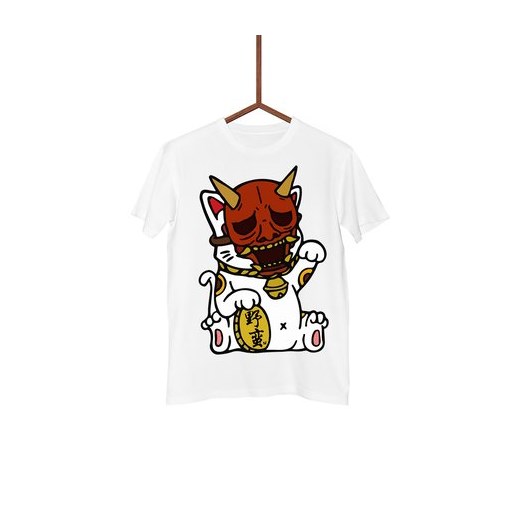 Koszulka Kot w masce Kabuki Męska