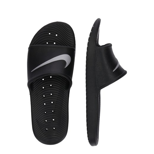 Klapki męskie czarne Nike Sportswear na lato z gumy 