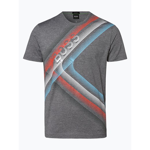 BOSS Athleisurewear - T-shirt męski – Tee 3, szary Boss Athleisurewear  XL vangraaf