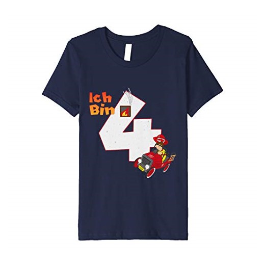 T-shirt chłopięce Feuerwehr T-shirts Zum Geburtstag 