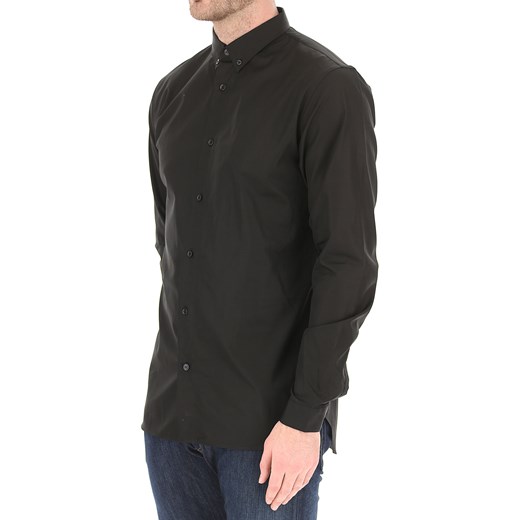 Koszula męska Christian Dior casual bez wzorów 