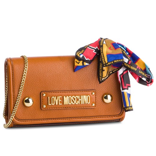 Love Moschino kopertówka z aplikacjami elegancka 