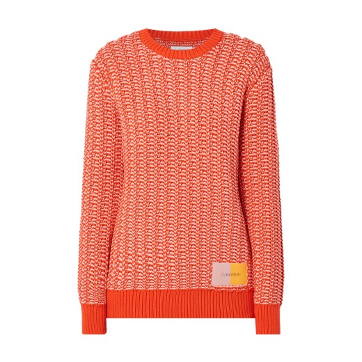 Sweter ze ściegiem ściągaczowym  Calvin Klein S Peek&Cloppenburg 
