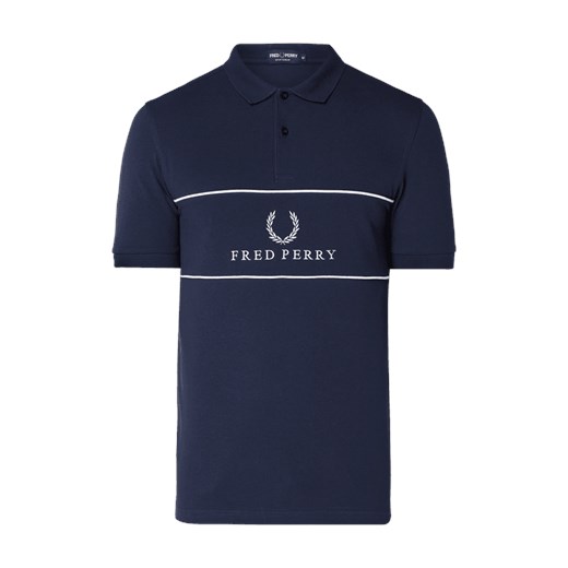 T-shirt męski Fred Perry młodzieżowy z krótkimi rękawami 
