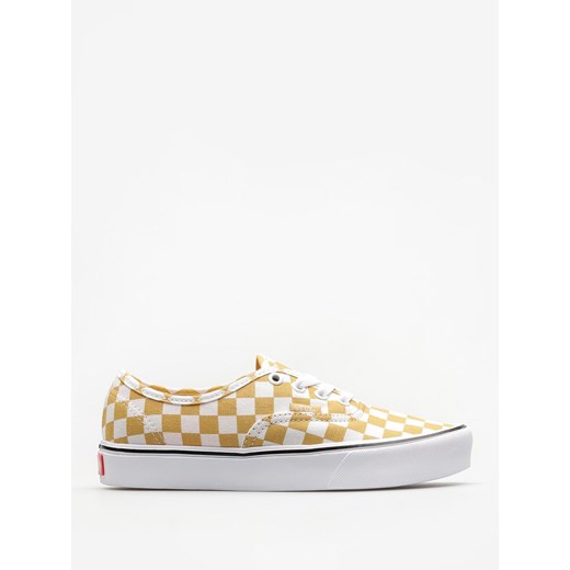 Trampki damskie Vans authentic płaskie z niską cholewką w kratkę sznurowane 