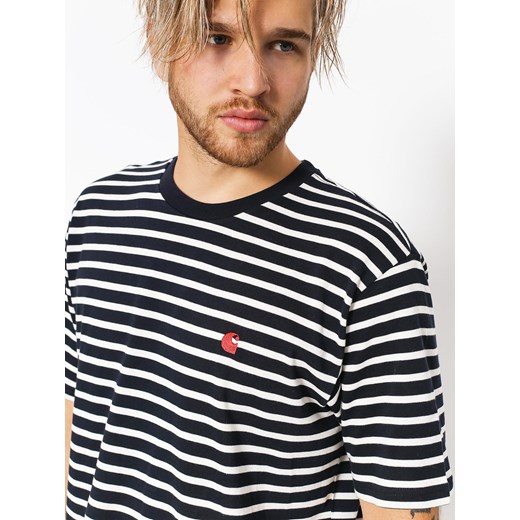 T-shirt Carhartt WIP Roble (roble stripe/dark navy/wax)  Carhartt Wip M SUPERSKLEP okazyjna cena 