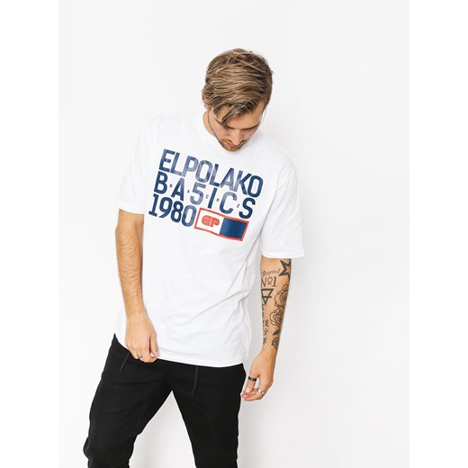 T-shirt męski El Polako z krótkim rękawem 