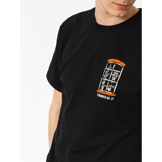 T-shirt męski Turbokolor z krótkimi rękawami 