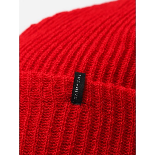 Czapka zimowa The Hive Docker Short Beanie (red) The Hive   SUPERSKLEP