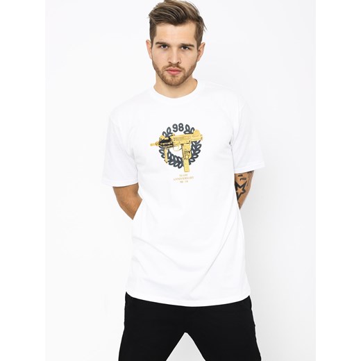 T-shirt MassDnm Golden Uzi (white)  Massdnm M promocja SUPERSKLEP 