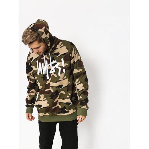 Bluza z kapturem MassDnm Signature HD (woodland camo)  Massdnm M okazja SUPERSKLEP 