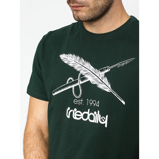 T-shirt męski Iriedaily bawełniany z krótkim rękawem 