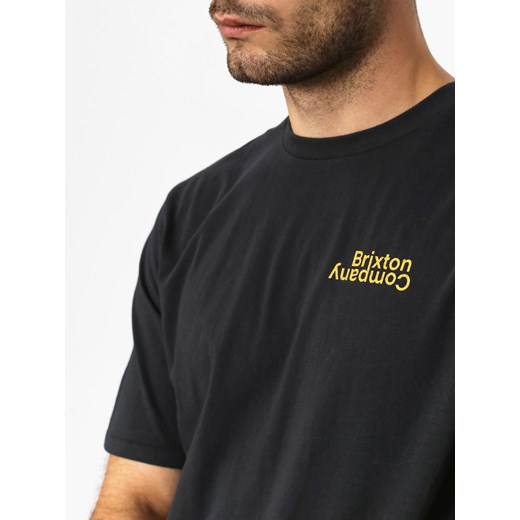 T-shirt Brixton Revert Prt (washed black)  Brixton L wyprzedaż SUPERSKLEP 