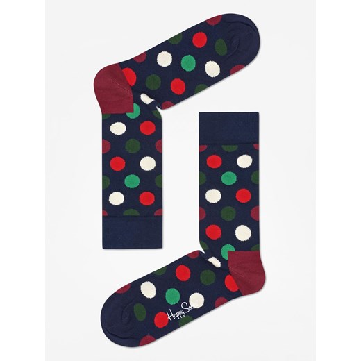 Skarpetki Happy Socks Big  Dot (navy)  Happy Socks 36-40 SUPERSKLEP