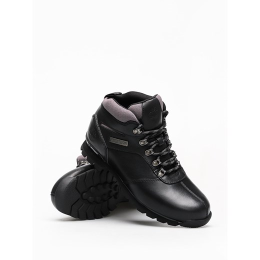 Buty zimowe męskie Timberland granatowe casual sznurowane z gumy 
