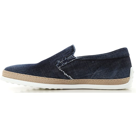 Tods Buty wsuwane dla Mężczyzn Na Wyprzedaży, denim, Denim, 2019, 39 44