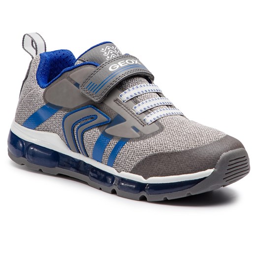 Sneakersy GEOX - J Android B. A J9244A 01454 C0069 DD Grey/Royal