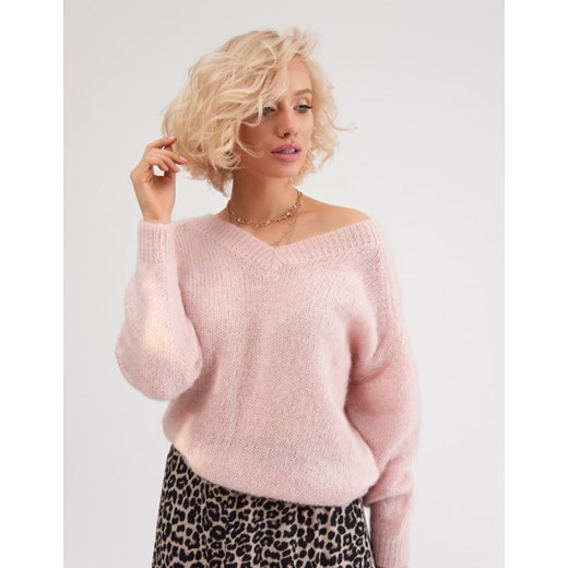 Sweter damski Bad Icon moherowy